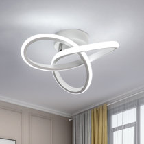 Tassani 6 light integrated led bubble acrylic ceiling fitting best sale
